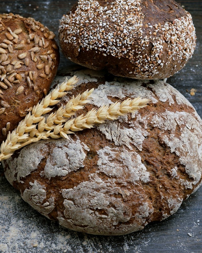 The counter of a small bakery
